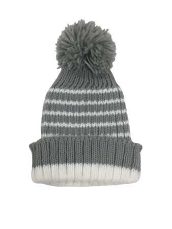 Czapka przejściowa zimowa Maximo Kids z pomponem