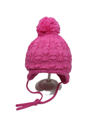 czapka zimowa Maximo Teens Girl ciemny fiolet