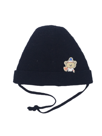 Czapka zimowa przejściowa Maximo Baby z troczkami