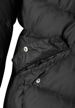 Kurtka puchowa płaszcz Reima Satu Czarny