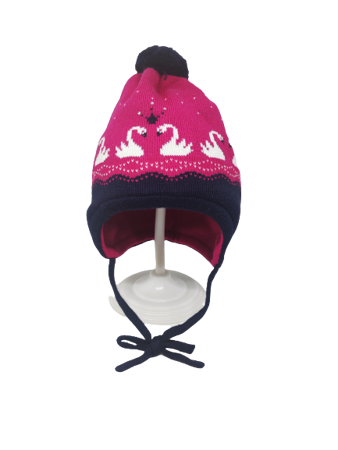 czapka zimowa Maximo Teens Girl ciemny fiolet