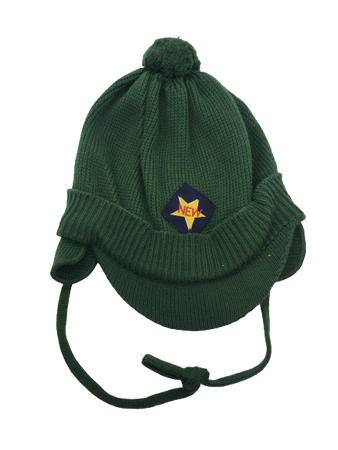 Czapka przejściowa Doll z troczkami