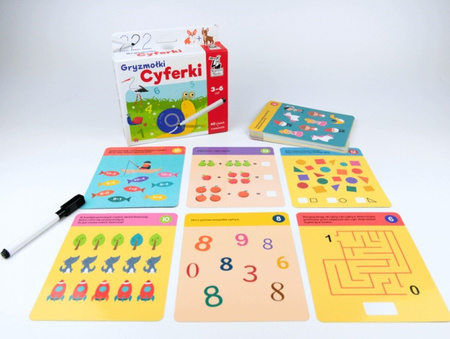  Kapitan Nauka. Gryzmołki. Cyferki 3-6 lat