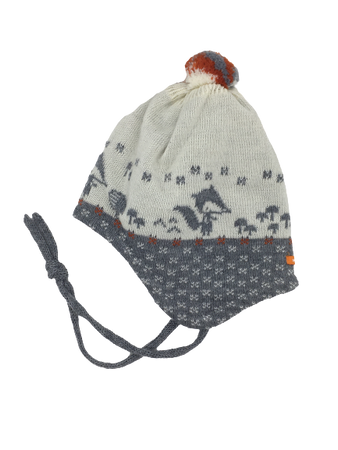 czapka zimowa Maximo Teens Girl ciemny fiolet