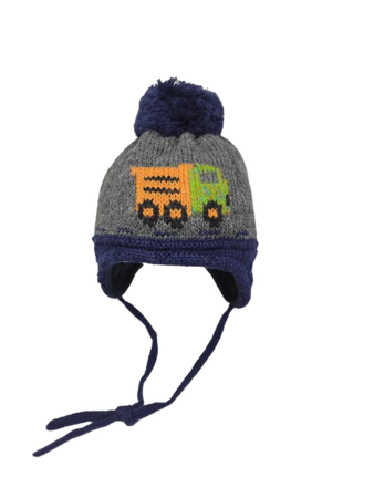 czapka zimowa Maximo Teens Girl ciemny fiolet