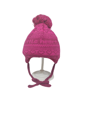 czapka zimowa Maximo Teens Girl ciemny fiolet