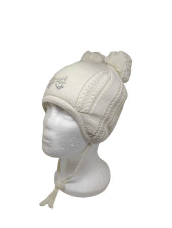 czapka zimowa Maximo Teens Girl ciemny fiolet