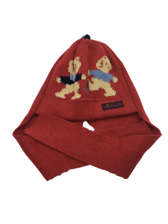 czapka zimowa Maximo Teens Girl ciemny fiolet