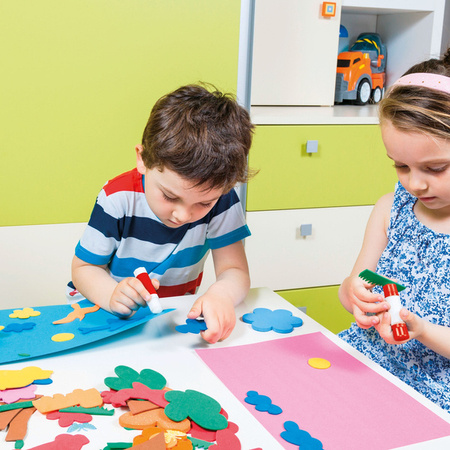 Pianka EVA w arkuszach A4 Apli Kids - PLUSH 4 szt.