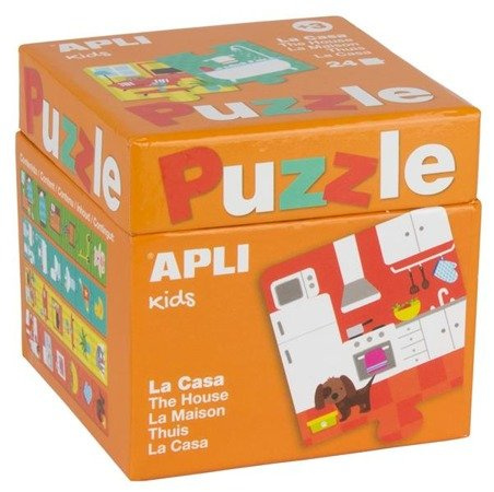 Puzzle dla dzieci Apli Kids - W domu 3+