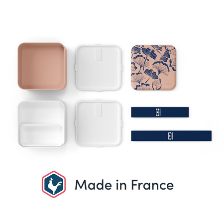 MB-Lunchbox Bento Square, Graphic Ginkgo