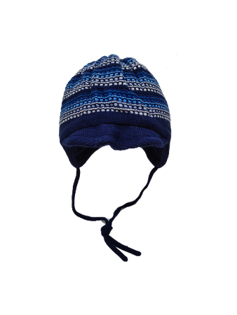 Czapka zimowa przejściowa Maximo Baby z troczkami