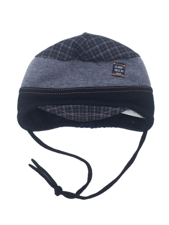 Czapka zimowa przejściowa Maximo Baby z troczkami