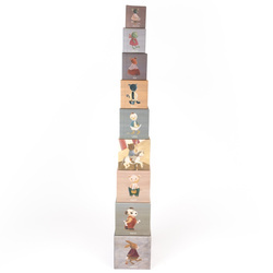 Piramida tekturowa Przyjaciele | Egmont Toys®