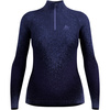 Bielizna termoaktywna z długim rękawem ODLO PERFORMANCE WARM BLACKCOMB BL TOP turtle neck l/s half zip