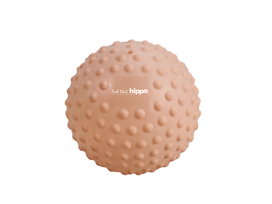 DuÅ¼a piłka sensoryczna Find that Hippo 20 cm - Piaskowa