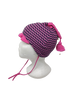 Czapka zimowa przejściowa Maximo Mini z pomponem i troczkami