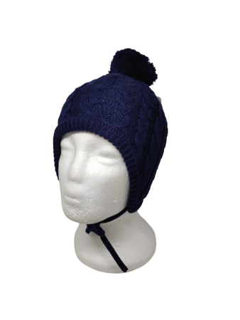 czapka zimowa Maximo Teens Girl ciemny fiolet