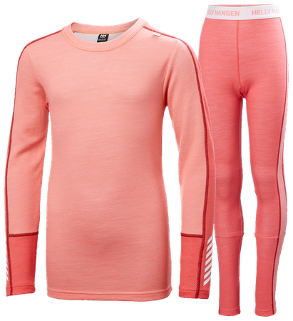 Helly Hansen JR LIFA MERINO MIDWEIGHT SET Baselayer