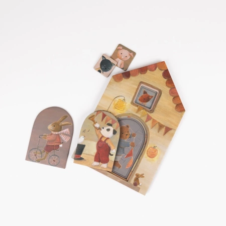 Puzzle wielowarstwowe Przyjaciele | Egmont Toys®