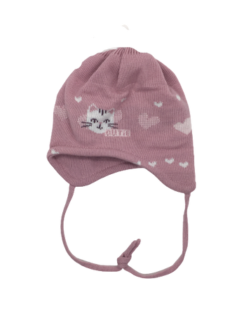 czapka zimowa Maximo Teens Girl ciemny fiolet