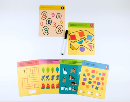  Kapitan Nauka. Gryzmołki. Cyferki 3-6 lat