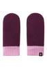 Mittens (knitted) REIMA Luminen Mauve Pink