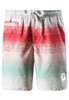 Szorty Reima Seashell zielony/biały/czerwony