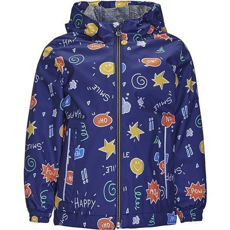 Kurtka membranowa wiosenna Killtec Gwyn Mini granatowa z wzorem