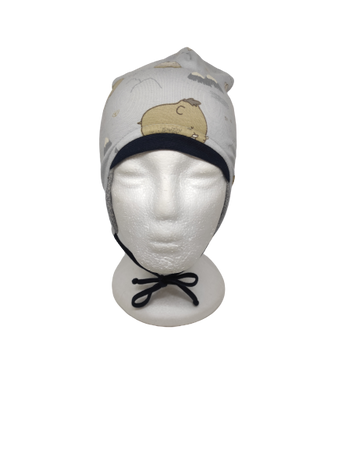 Czapka zimowa MAXIMO Mini z pomponem i troczkami