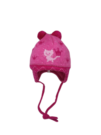 czapka zimowa Maximo Teens Girl ciemny fiolet