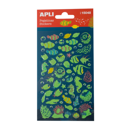 Naklejki świecÄ
ce w ciemności Apli Kids - Ryby