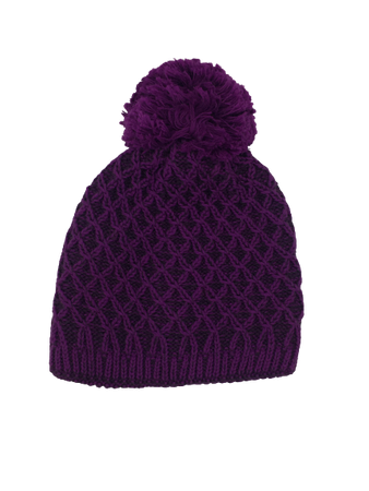 czapka zimowa Maximo Teens Girl ciemny fiolet