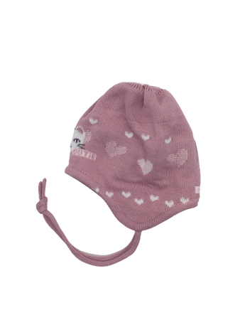 Czapka zimowa przejściowa Maximo Baby z troczkami