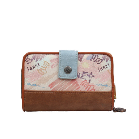 Portfel Janet Denese Flowery City