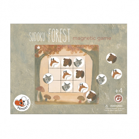 Gra magnetyczna Las sudoku | Egmont Toys®