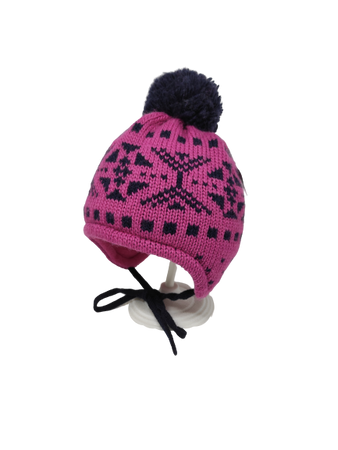 czapka zimowa Maximo Teens Girl ciemny fiolet