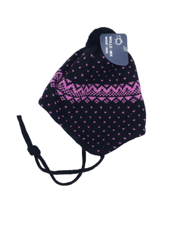 czapka zimowa Maximo Teens Girl ciemny fiolet