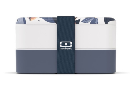 MB-Lunchbox Bento Original, Graphic Blue Veg