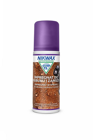 Impregnat do obuwia nubuk welur zamsz NIKWAX Nubuk&Suede Proof Spray-on 125ml 