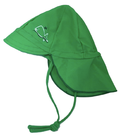 Czapka plażowa z osłoną szyi Maximo Mini UPF50+ zielony