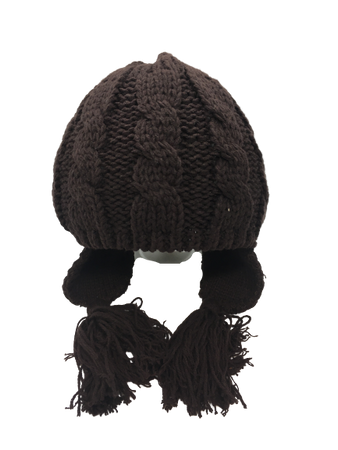 czapka zimowa Maximo Teens Girl ciemny fiolet