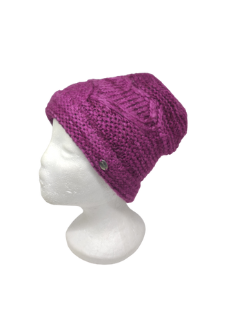 czapka zimowa Maximo Teens Girl ciemny fiolet