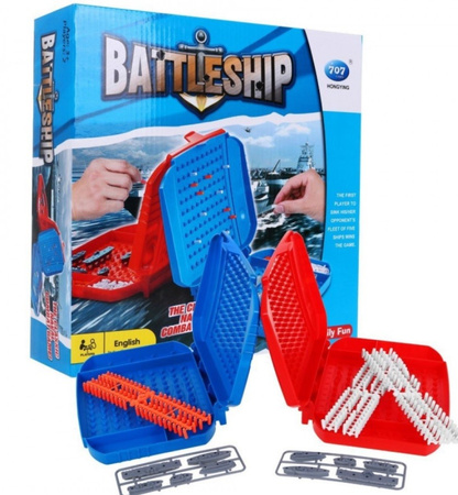 Gra w pudełku bitwa STATKI | GR0373