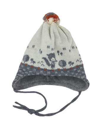 czapka zimowa Maximo Teens Girl ciemny fiolet