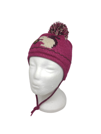 czapka zimowa Maximo Teens Girl ciemny fiolet