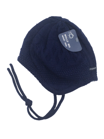 Czapka zimowa przejściowa Maximo Baby z troczkami