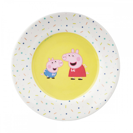 Talerz deserowy  fi 20 cm Świnka Peppa | Petit Jour Paris®