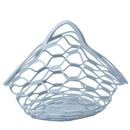 Siateczkowa torba Scrunch - Błękitny