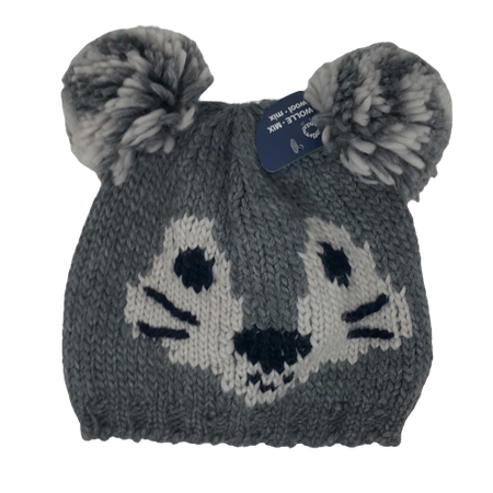 czapka zimowa Maximo Teens Girl ciemny fiolet